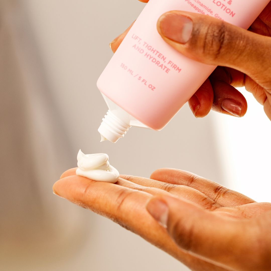 BodyBlendz Firm & Glow Duo (kohvikoorija + pinguldav kehakreem)